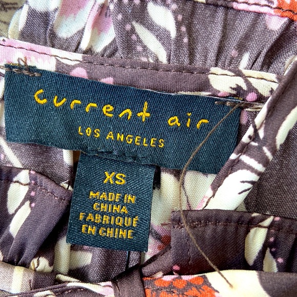 NWT Current Air for Anthropologie Boho Mini Floral Dress - Picture 5 of 8